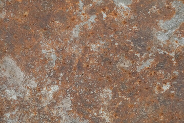 Rusty metal surface as a background texture. Copy, empty space for text