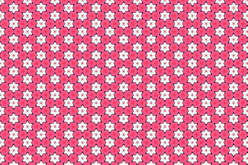seamless pattern with star