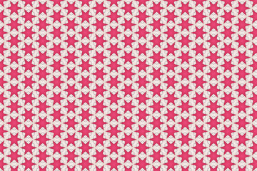 seamless pattern with star