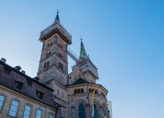 Fototapeta na wymiar Dom St. Peter und St. Georg Bamberg
