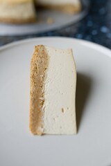 New York Cheesecake glutenfrei, mit Kokosblütenzucker und Ahornsirup -zuckerfrei- 