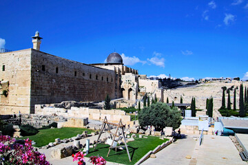 Fototapeta premium A view of Jerusalem