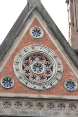 detail of the church of the capuchins