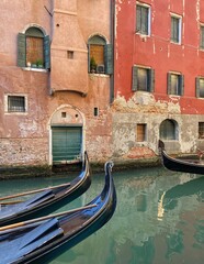Fototapeta na wymiar Venezia, gondole