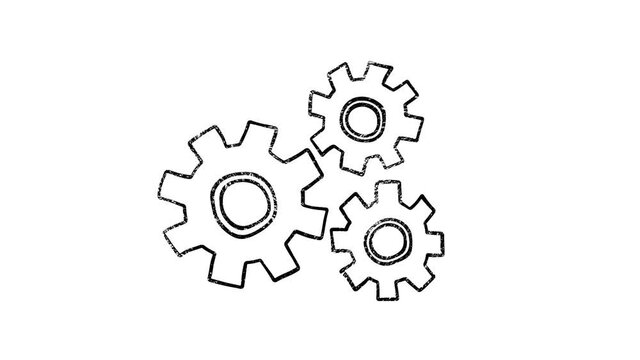 System software update or upgrade. Loading or updating files, install new software. Motion graphics