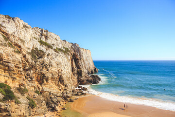 Fototapeta na wymiar Beliche beach- Sagres Portugal