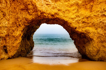 cave in the sea - Algarve