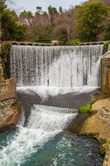 Athos waterfall in Akhali Atoni Abkhazia