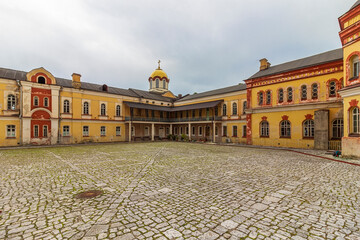 New Athos Monastery. Akhali Atoni, Abkhazia. The main monastery complex of Abkhazia