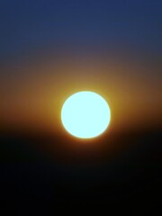 The sun with zoom in
