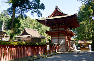 Fototapeta premium 日吉大社 東本宮楼門 滋賀県大津市坂本