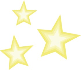 Vector illustration of star emoticon