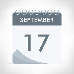 September 17 - Calendar Icon