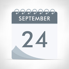 September 24 - Calendar Icon