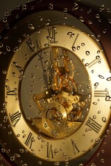 antique clock face