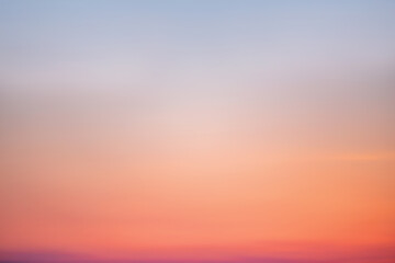 A beautiful abstract orange and red sky background