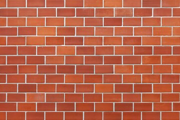 Vintage brown brick tile wall pattern and background seamless