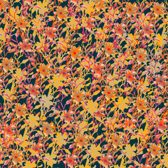 line art on abstract geometric shapes