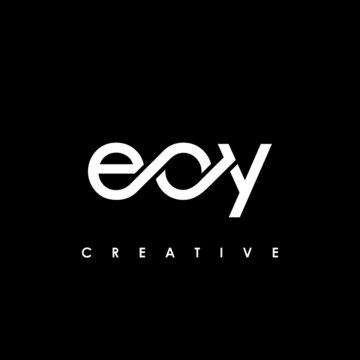 EOY Letter Initial Logo Design Template Vector Illustration