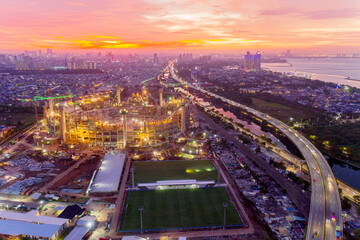 Beautiful Jakarta International stadium project