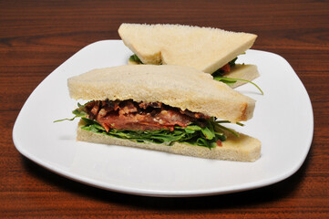 Tramezzini Pancetta Sandwich