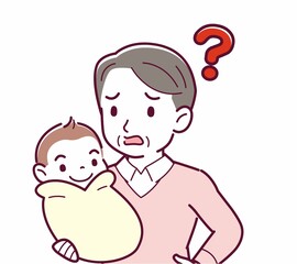 生まれたばかりの赤ちゃんと