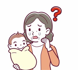 生まれたばかりの赤ちゃんと