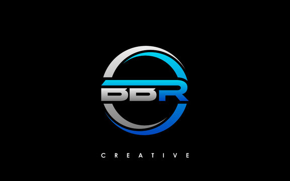 BBR Letter Initial Logo Design Template Vector Illustration