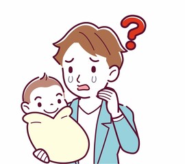 生まれたばかりの赤ちゃんと