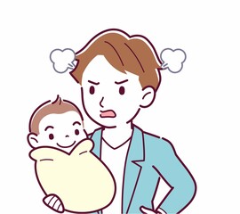 生まれたばかりの赤ちゃんと