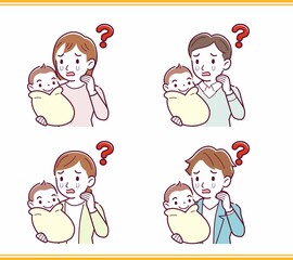 生まれたばかりの赤ちゃんと