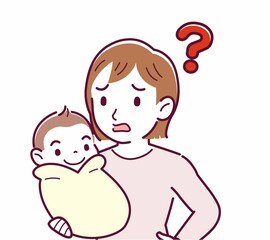 生まれたばかりの赤ちゃんと