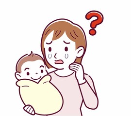 生まれたばかりの赤ちゃんと