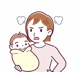 生まれたばかりの赤ちゃんと