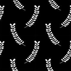 Seamless Pattern With Floral Motifs able to print for cloths, tablecloths, blanket, shirts, dresses, posters, papers.