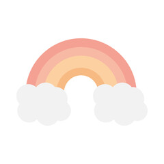 rainbow clouds decoration