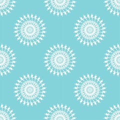 Seamless Pattern With Floral Motifs able to print for cloths, tablecloths, blanket, shirts, dresses, posters, papers.