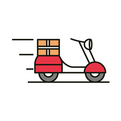 delivery scooter box