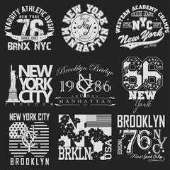 New York t-shirt set