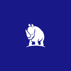A simple and modern rhinoceros icon and logo design.
This logo is ideal for security industry.