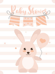 baby shower rabbit