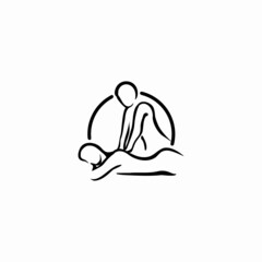 Body Spa Centre icon, massage parlour, spa, relax, 
rejenuvate, essential oil, vector illustration
