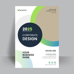 Corporate Business annual report design template