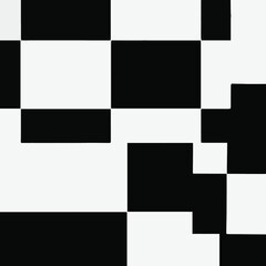 Fototapeta na wymiar Black and white mandala. seamless geometric pattern.