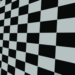 Fototapeta premium Black and white mandala. seamless geometric pattern.