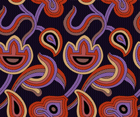 Seamless Abstract Allover For Printing