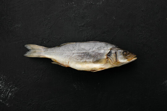 Top view of jerky sea bass