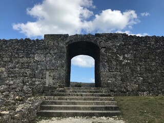 ruins of the ancient fortress