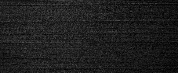 Panorama of Dark Black wood from nature copy space for your designs or add text to be attractive and beauty to make work look good. High resolution wooden background for wallpaper,banner,backdrop