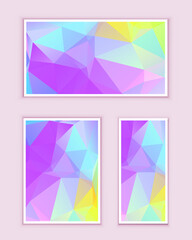 Polygonal Mosaic Background, Low Poly Style, Vector illustration, Business Design Templates